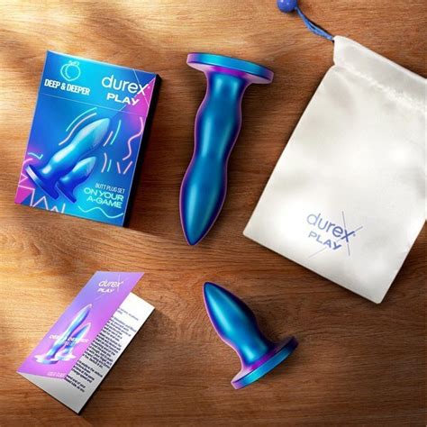 teen butt plug|Durex Play Deep & Deeper Butt Plug Set .